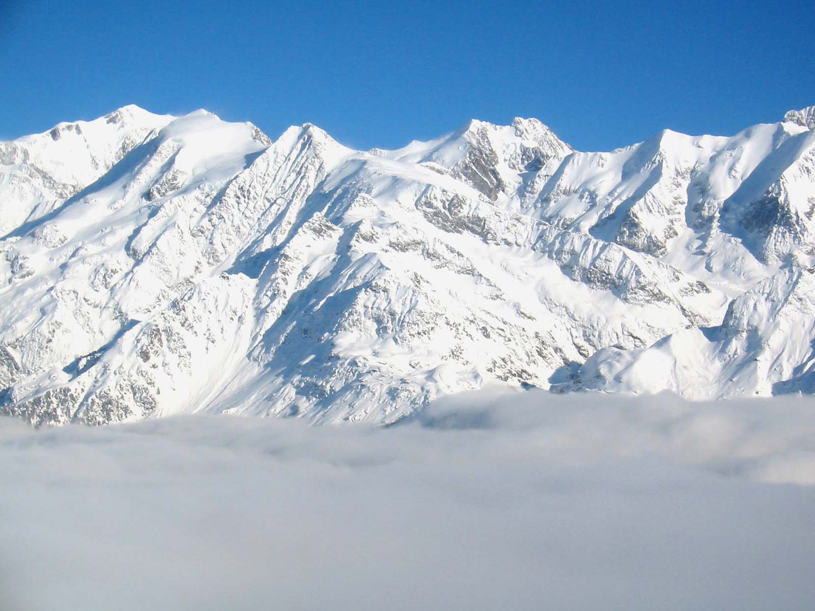 Wallpapers Nature Mountains  Mont Blanc Magestueux