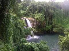 Fonds d'cran Voyages : Afrique La cascade perdue