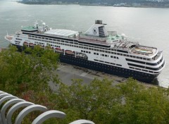 Fonds d'cran Bateaux Maasdam Bateau Croisire au Port de Qubec