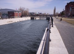 Fonds d'cran Voyages : Amrique du nord Montral- canal_lachine 1