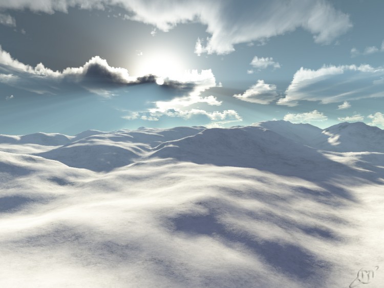 Wallpapers Digital Art 3D - Terragen Fraicheur mais pas froideur