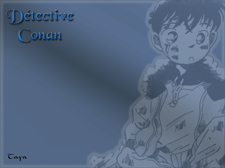 Fonds d'cran Manga Dtective Conan Conan