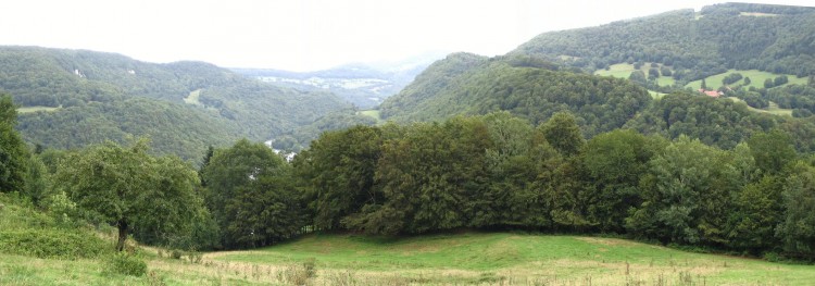 Fonds d'cran Nature Paysages Vue sur la valle du Doubs