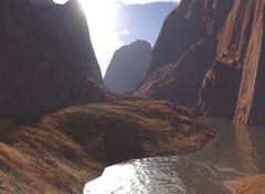 Wallpapers Digital Art canyon