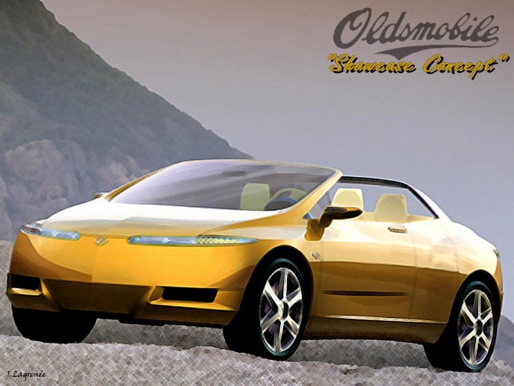 Wallpapers Cars Oldsmobile Showcase Concept 2001