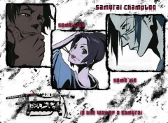 Fonds d'cran Manga Samourai champloo