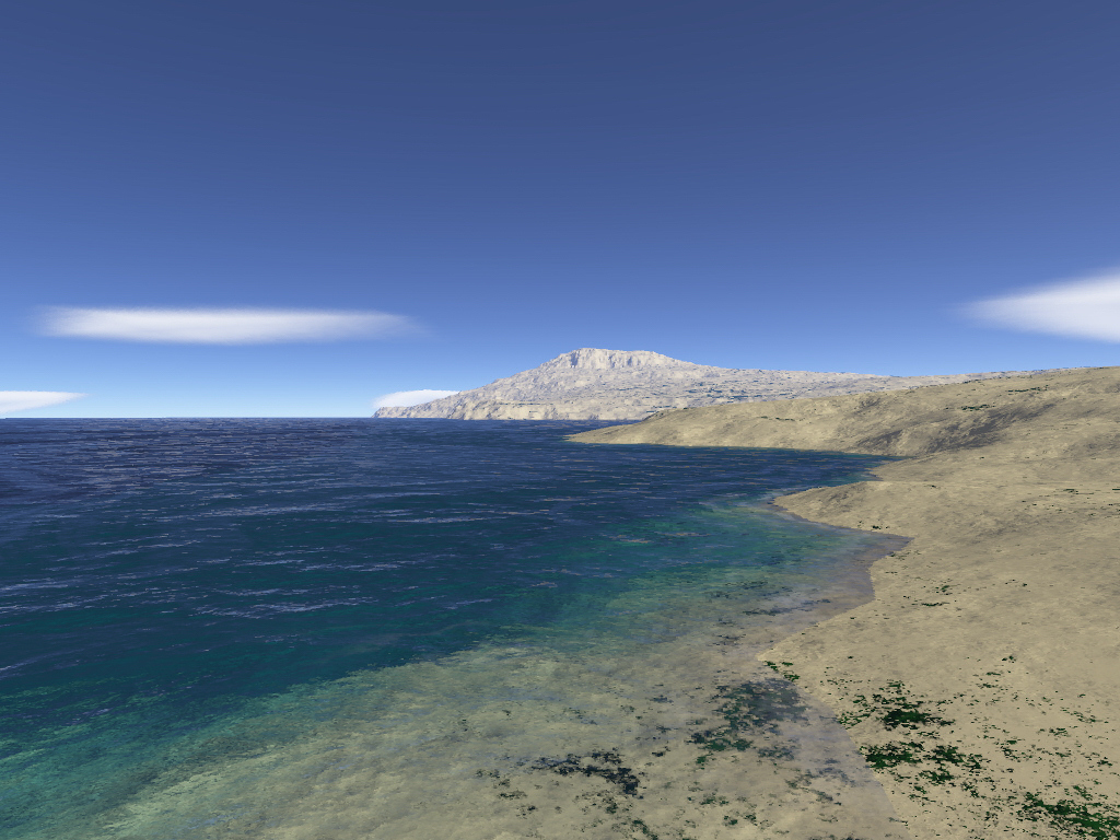 Fonds d'cran Art - Numrique 3D - Terragen plage