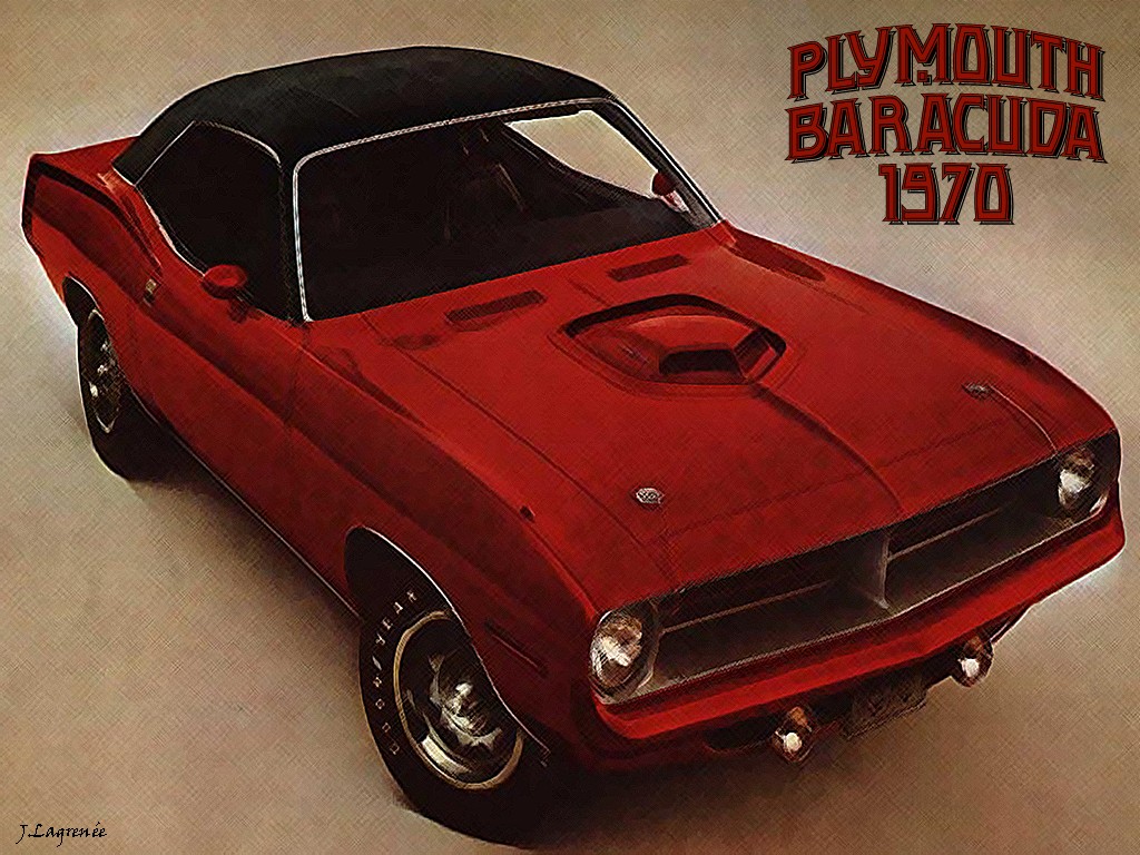 Wallpapers Cars Plymouth Baracuda 1970