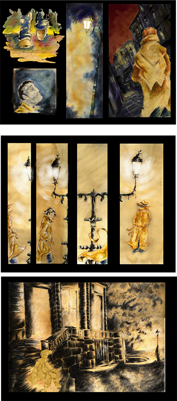 Fonds d'cran Art - Peinture Dessins Anims bd 3 pages final