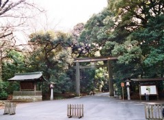 Fonds d'cran Voyages : Asie Porte Shinto