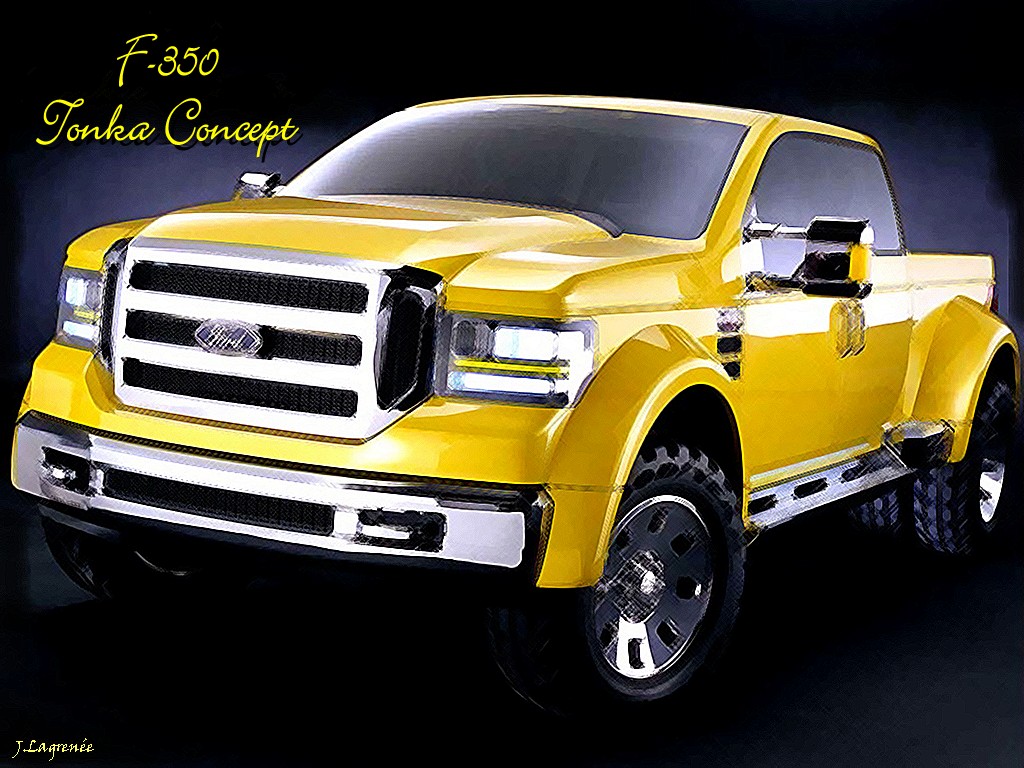 Wallpapers Cars Ford F-350 Tonka Concept