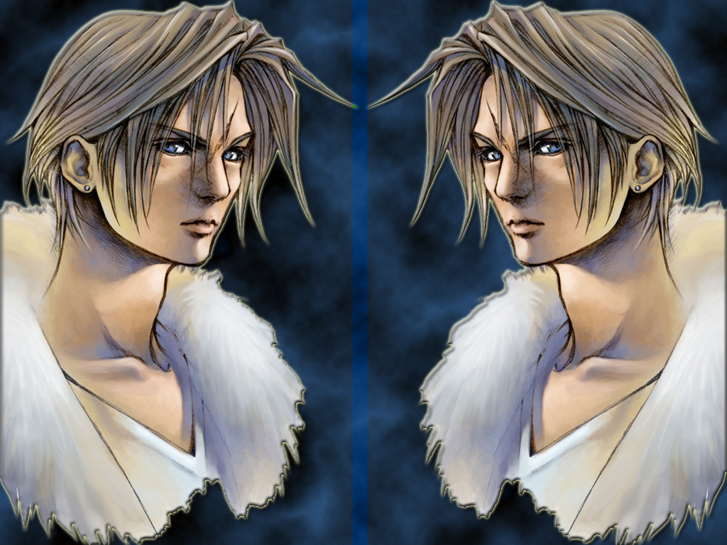 Wallpapers Video Games Final Fantasy VIII Squall ddouble