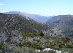 Fonds d'cran Nature montagne verte