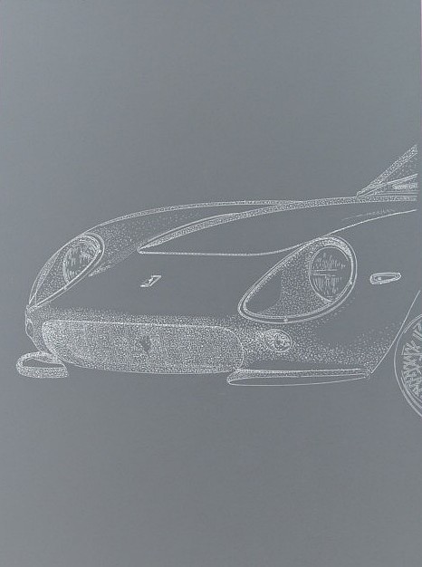 Wallpapers Art - Pencil Cars and motorbikes Ferrari 275 GTB/4