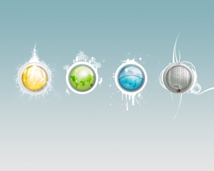 Wallpapers Digital Art Abstract Spheres