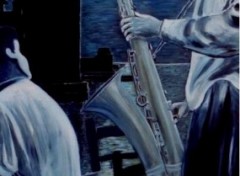 Wallpapers Art - Painting Saxo  la Lyre