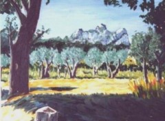 Wallpapers Art - Painting glanum