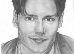 Wallpapers Art - Pencil Johnny Depp