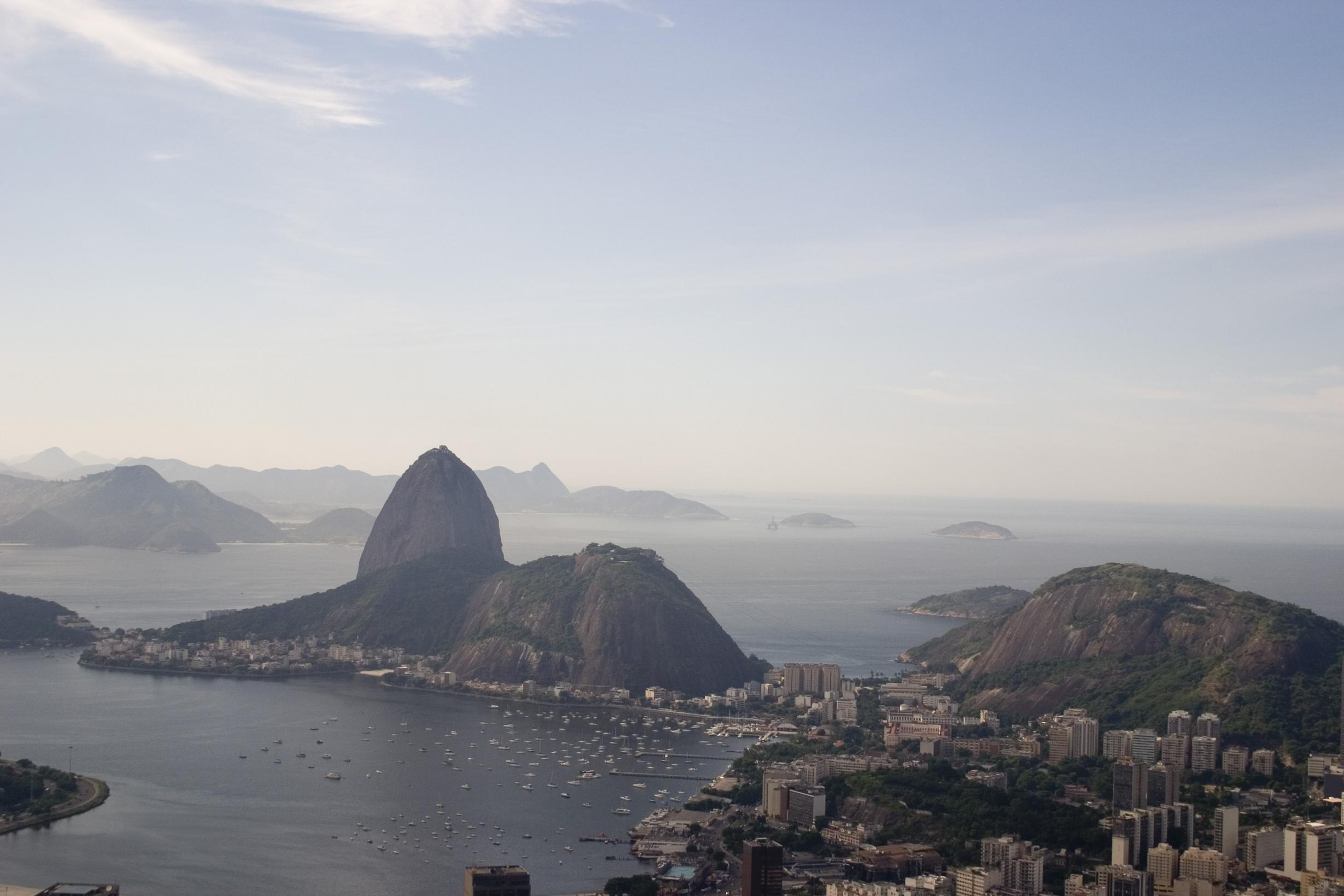 Wallpapers Trips : South America Brazil Brasil View from Corcovado