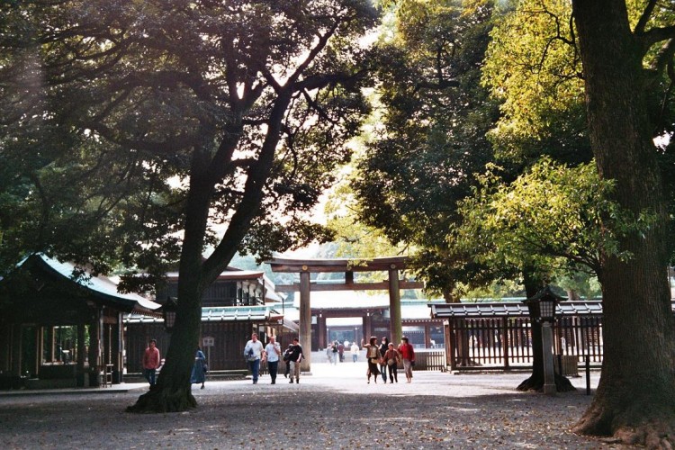 Fonds d'cran Voyages : Asie Japon Entre du temple de Yoyogi