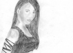 Wallpapers Art - Pencil Dark Angel : Jessica Alba