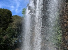 Fonds d'cran Nature cascade du chateau  nice