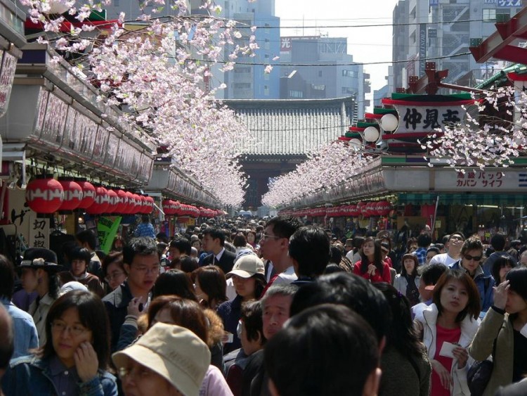 Wallpapers Trips : Asia Japan Foule  Asakusa