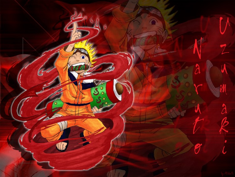 Wallpapers Manga Naruto Naruto Uzumaki  la rescousse!!!!!