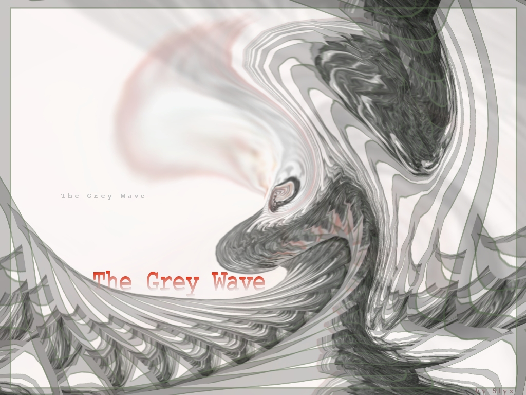 Wallpapers Digital Art Abstract The grey wave