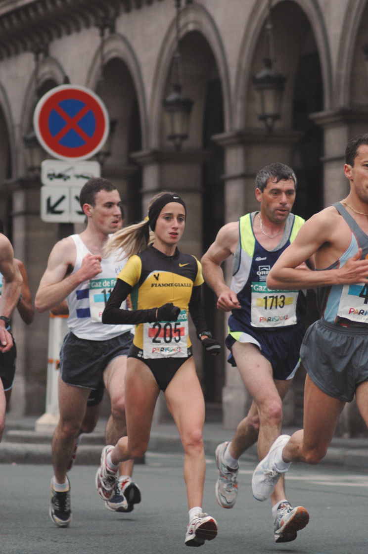 Fonds d'cran Sports - Loisirs Course  pied Marathon de Paris 2005