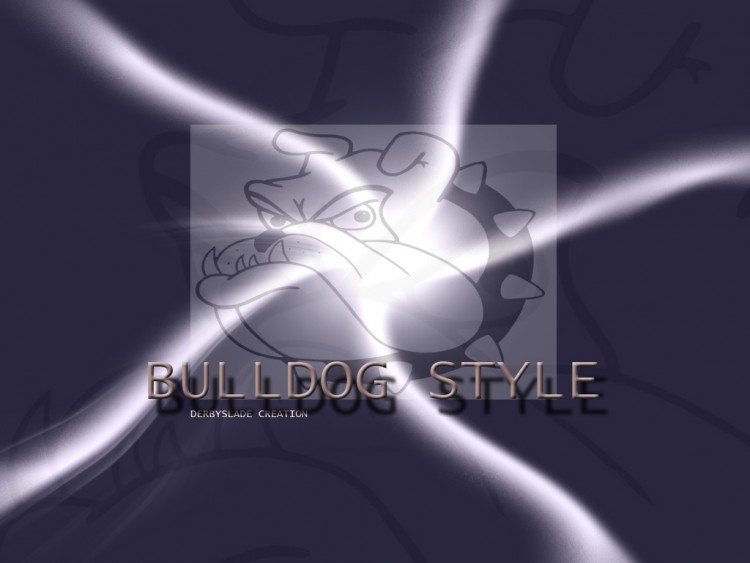 Wallpapers Digital Art Abstract bulldog screen