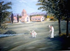 Wallpapers Art - Painting au Golf