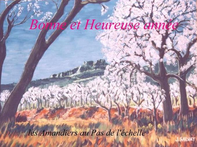 Wallpapers Art - Painting Impressionist les amandiers  au Pas de l'Echelle