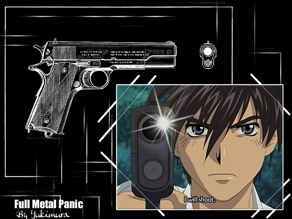 Fonds d'cran Manga Fullmetal Panic! SagaraShoot