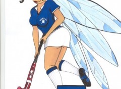 Wallpapers Art - Pencil Fe hockeyeuse