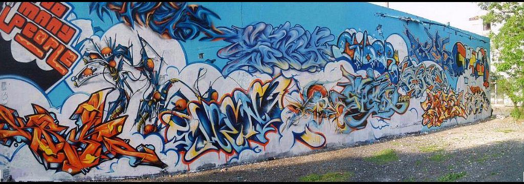 Fonds d'cran Art - Peinture Graffitis tag   la rochelle