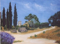 Wallpapers Art - Painting coin de St Remy de Provence