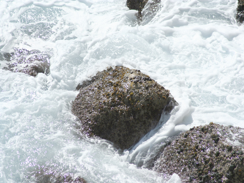 Fonds d'cran Nature Mers - Ocans - Plages fureur des eaux