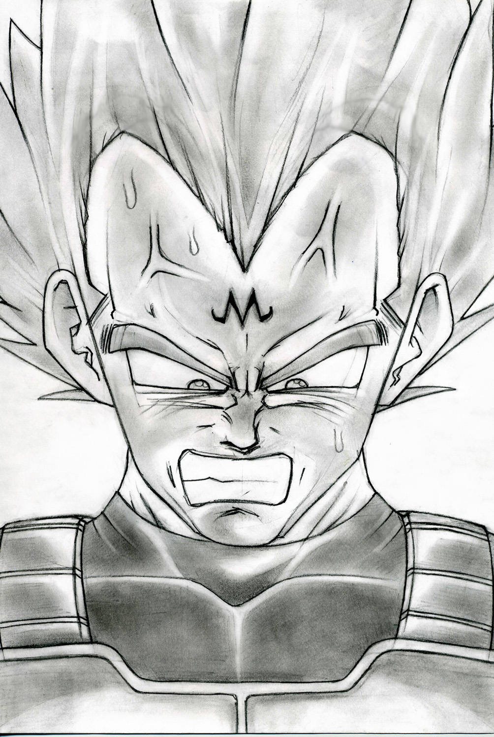 Fonds d'cran Art - Crayon Manga - Dragon Ball Z Vgta