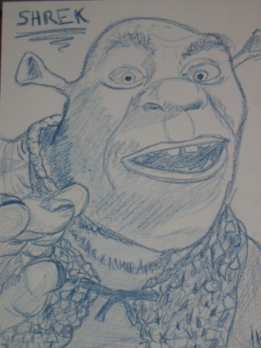 Fonds d'cran Art - Crayon Dessins anims - Shrek Shrek