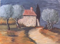 Wallpapers Art - Painting la petite chapelle