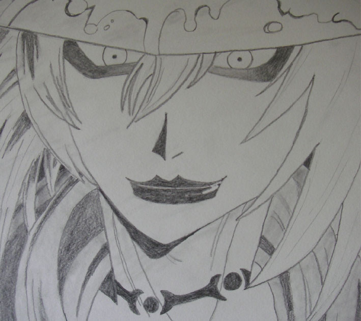 Wallpapers Art - Pencil Manga - Shaman King Faust 8