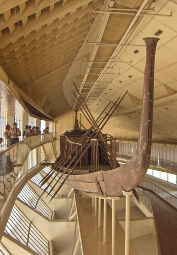 Fonds d'cran Voyages : Afrique Egypte Pyramide de Gisa, la barque solaire