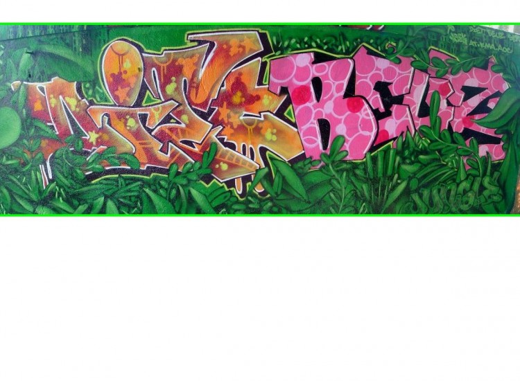 Fonds d'cran Art - Peinture Graffitis tag  la rochelle