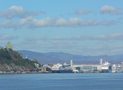 Fonds d'cran Bateaux Maasdam au Port de Croisire,Qubec