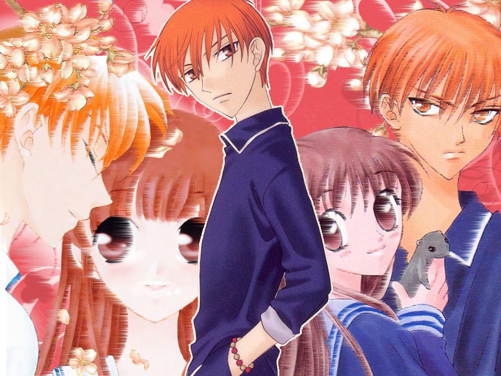 Fonds d'cran Manga Fruits Basket kyo et tohru