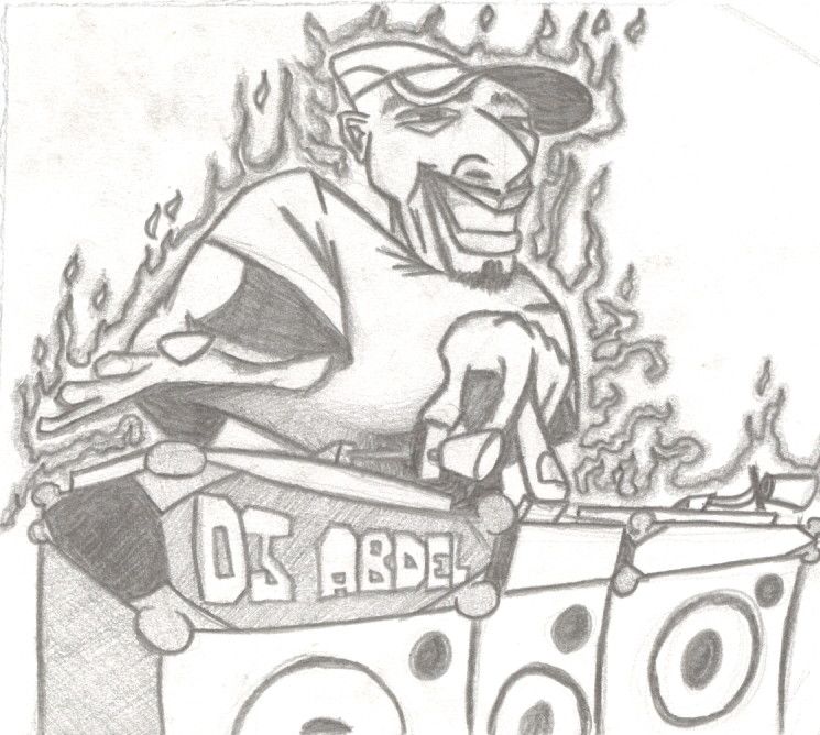 Fonds d'cran Art - Crayon Caricatures dj abdel