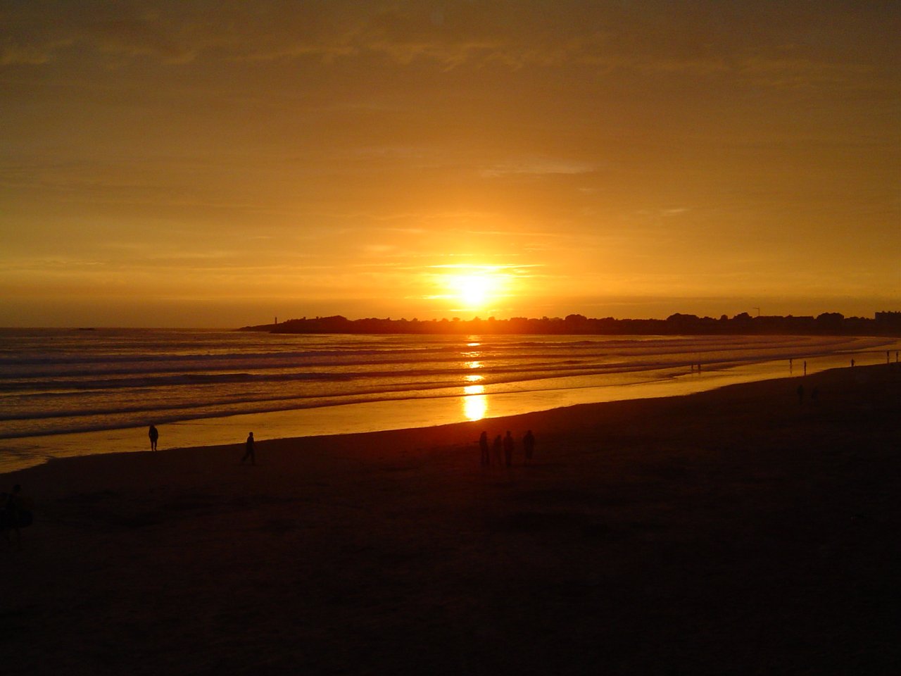 Fonds d'cran Nature Couchers et levers de Soleil Saint-Gilles-croix-de-vie