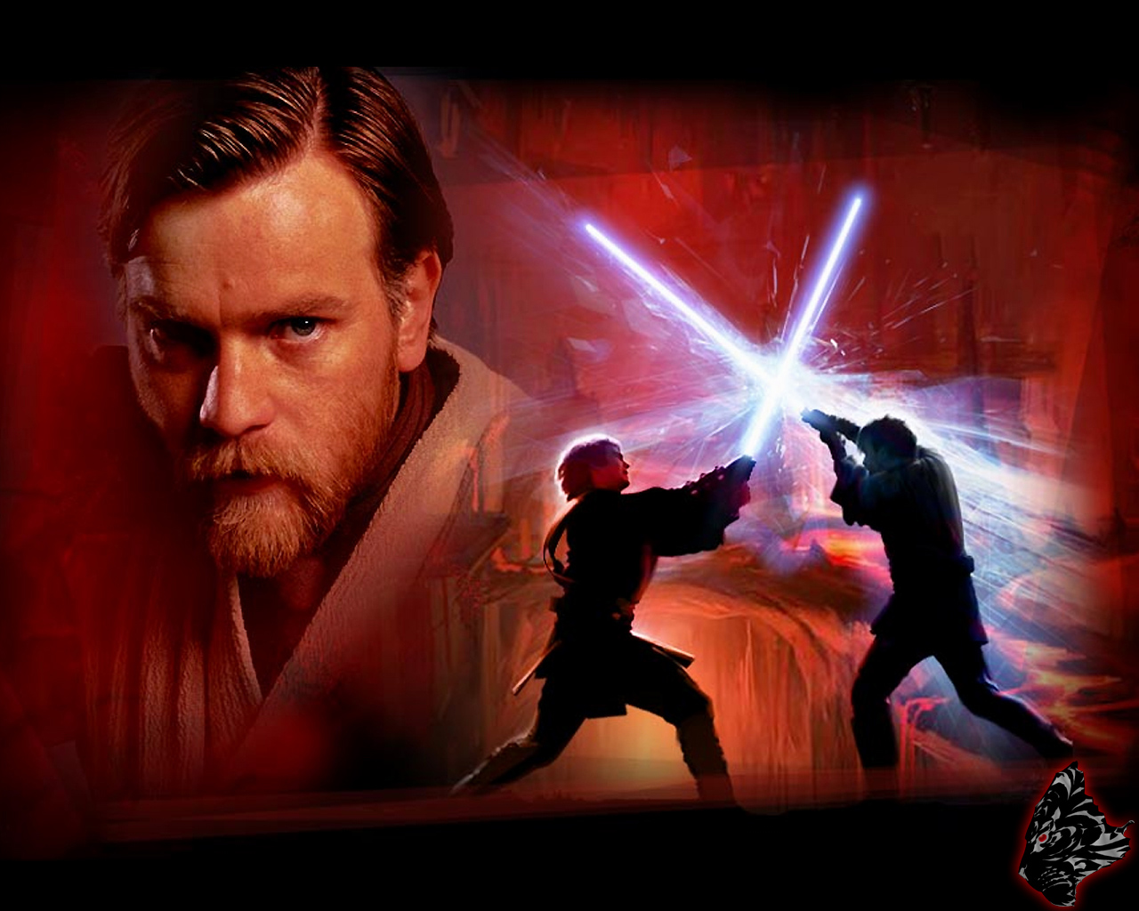 Fonds d'cran Cinma Star Wars III - La Revanche des Sith Obiwan