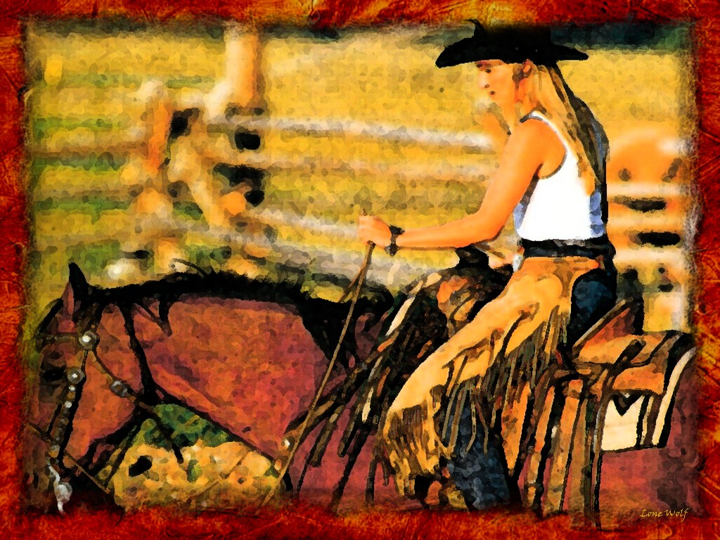 Wallpapers Movies Miscellaneous - Western Cowgirl